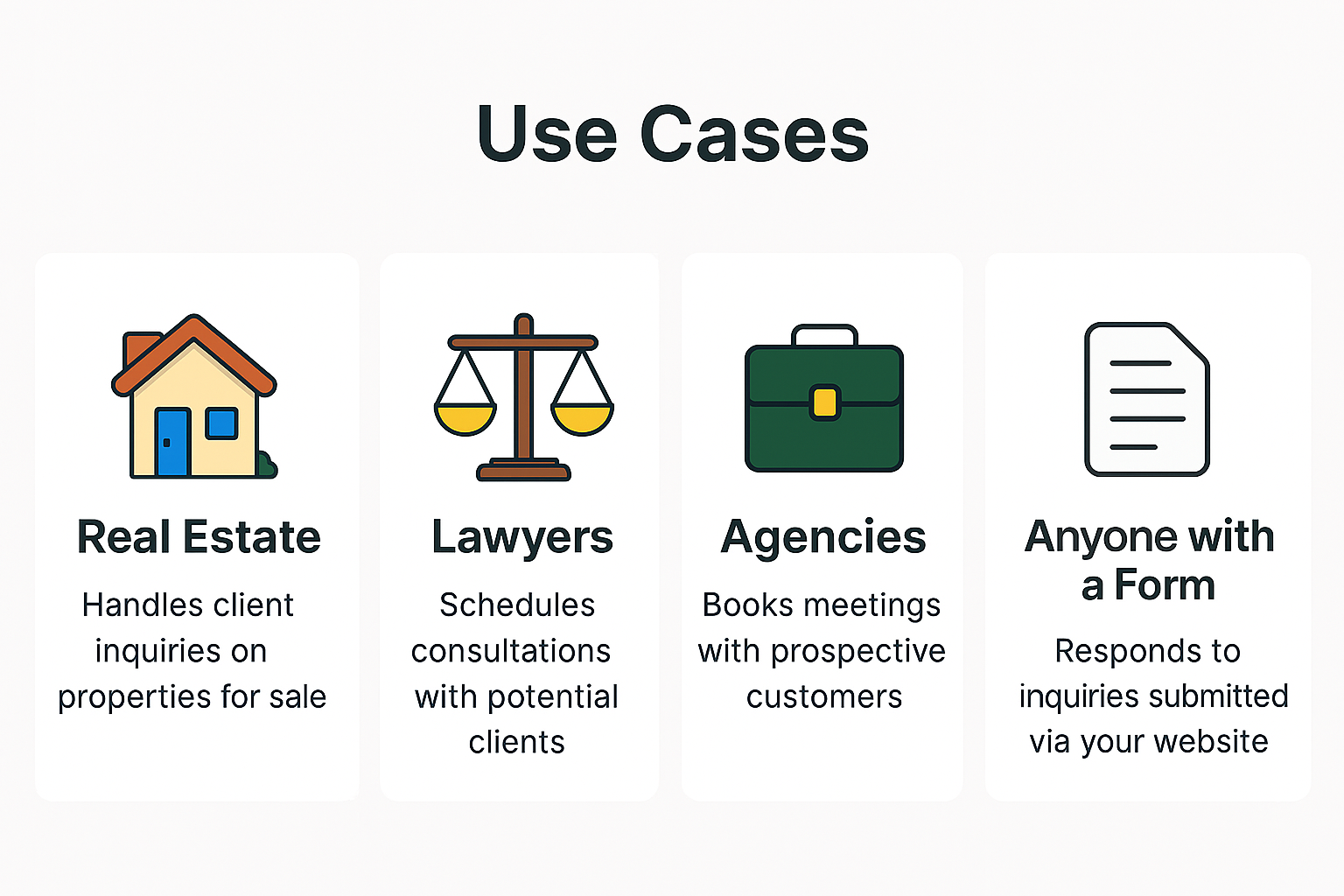 AI Form Reply Use Cases